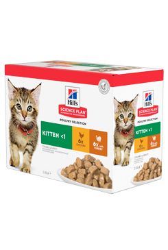 Hill's Fel. SP Kitten Chicken&Turkey Kapsa12x85g