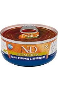 N&amp;D CAT PUMPKIN Adult Lamb &amp; Blueberry 70g