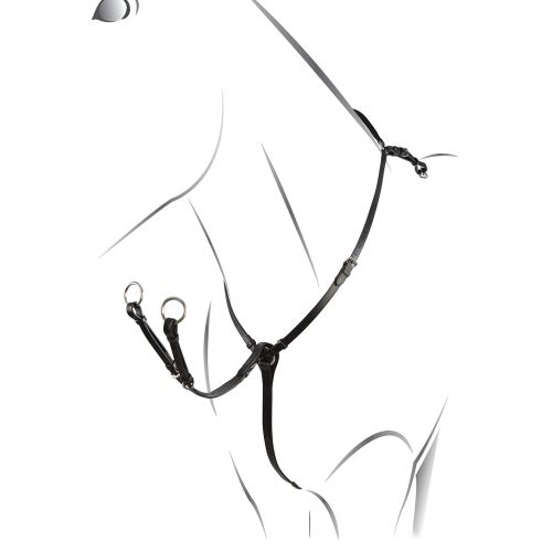 Martingal s poprsníkem Equestro Roxane