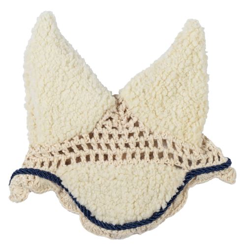HKM čabraka na uši Hobby Horsing - Teddy - béžová