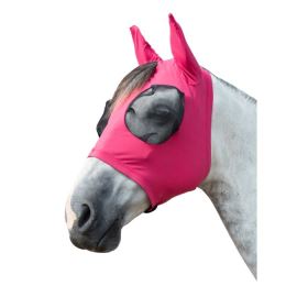 HKM maska proti mouchám Elastic s UV ochranou - magenta