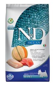 N&D OCEAN DOG Adult Mini Salmon & Cod & Melon 2,5kg N&D OCEAN DOG Adult Mini Salmon & Cod & Melon 2,5kg