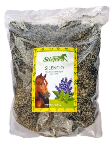 Stiefel Silencio, byliny pro pevné nervy, sáček 1 kg řezané byliny