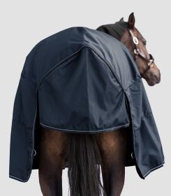 Waldhausen výběhová deka NORDIC High Neck,100g - noční modrá (3)