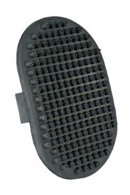 Kartáč gumový dlaňový De Luxe pro psy 13/9cm TR