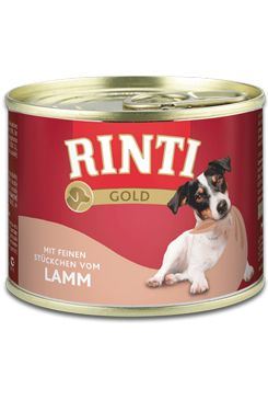 Rinti Dog Gold konzerva jehně 185g