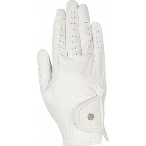 Jezdecké rukavice -Grip- Style - bílé