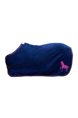 Odpocovací deka -MINI- tmavě modrá