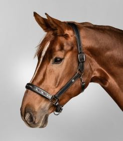 Waldhausen Kožená ohlávka Crystal s kamínky