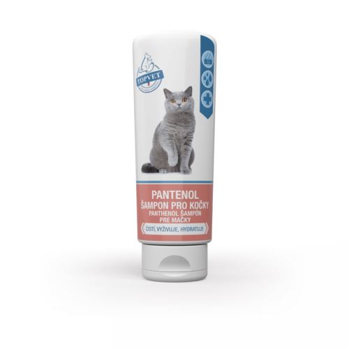 GREEN IDEA Pantenol šampon pro kočky 200ml