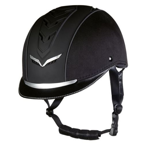 Jezdecká helma -Elegance- černá