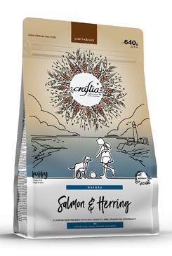 Kraftia CRAFTIA NATURA DOG Puppy M/L Salmon 640g