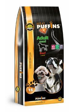 Puffins Dog Adult Maxi Beef 15kg