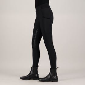 Jezdecké legíny HV Polo Estrelle, Full Grip - Black (3)