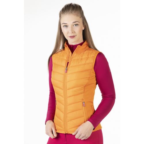 Jersey/nylon vesta -Basel- Style - oranžová