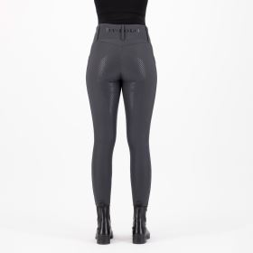 Jezdecké legíny HV Polo Favourite, Full grip - Zinc Grey (1)