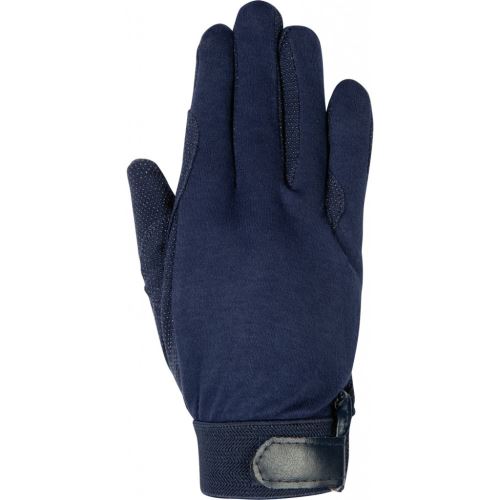 Bavlněné jezdecké rukavice modré