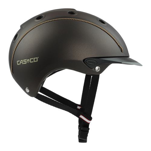 Jezdecká helma Casco MISTRALL-1, hnědá