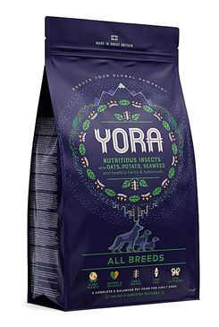 YORA Dog Adult granule z hmyzu All Breeds  1,5kg