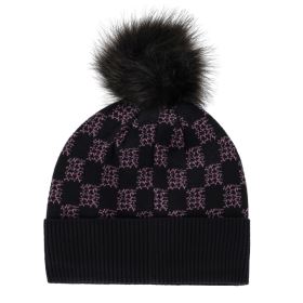 QHP čepice Lize Black/violet (1)
