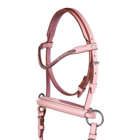 Bezudidlová uzdečka -Funny Horses 2- r¨ůžová Bezudidlová uzdečka -Funny Horses 2- r¨ůžová