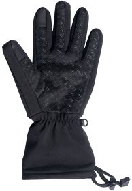 HKM vyhřívané rukavice Keep Warm + powerbanka - černé (1)