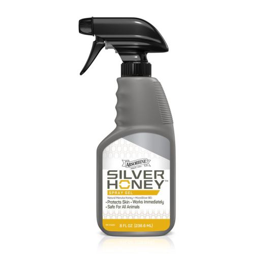 Absorbine Sprej na podporu hojení otevřených ran a ochranu proti infekci Silver honey, sprej 236,6 ml