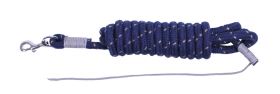 QHP Lead rope 4.20m Navy/grey 12mm