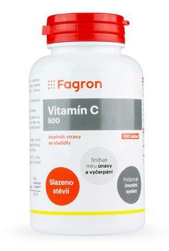 Vitamin C 500mg 100tbl Fagron