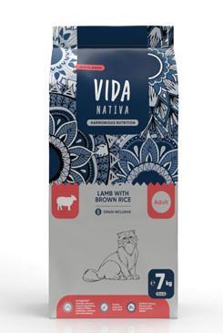 Kraftia VIDA NATIVA CAT Adult Lamb & Rice 7kg