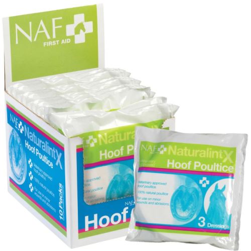 NAF 	Naturalix poultice - vlhké obinadlo s hojivým účinkem, krabička 10ks