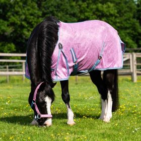 QHP síťovaná deka Rosalynn Pink/blue (5)