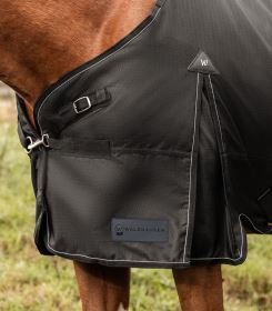 Waldhausen Výběhová deka SCANDIC, 1200D, 300 g, černá (3)