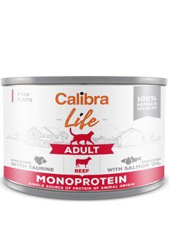 Calibra Cat Life  konz.Adult Beef 200g