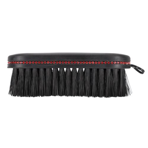 QHP kartáč na hlavu Oakleigh Sunset red/black 6pcs