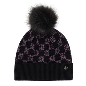 QHP čepice Lize Black/violet