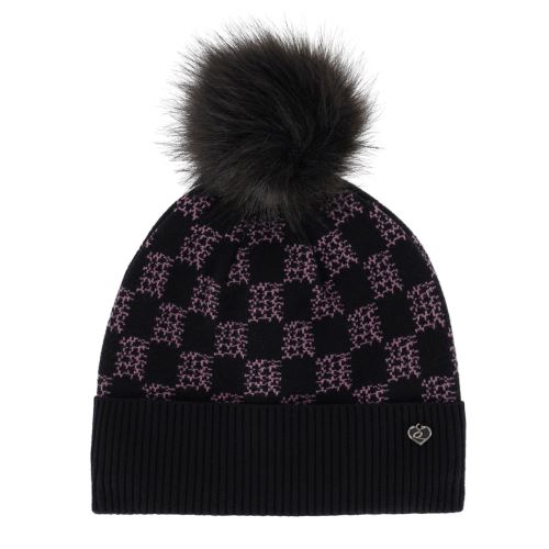 QHP čepice Lize Black/violet