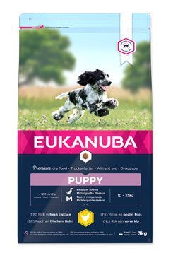 Eukanuba Dog Puppy Medium 3kg