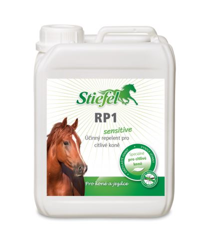 Stiefel RP1 sensitive, pro koně citlivé a jezdce bez alkoholu, kanystr 2,5l