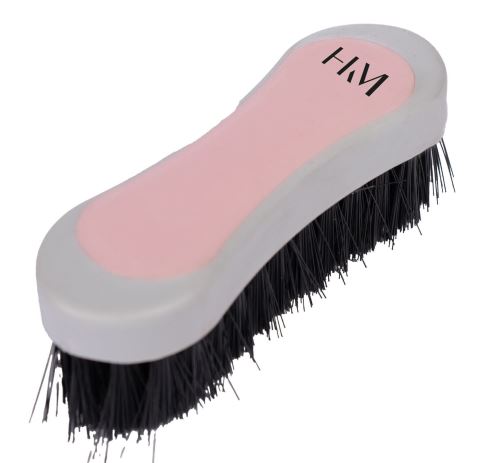 HKM kartáč na hlavu Soft - sv.růžová/sv. šedá