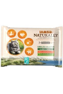 Iams Cat Senior mix masa v omáčce multipack4x85g