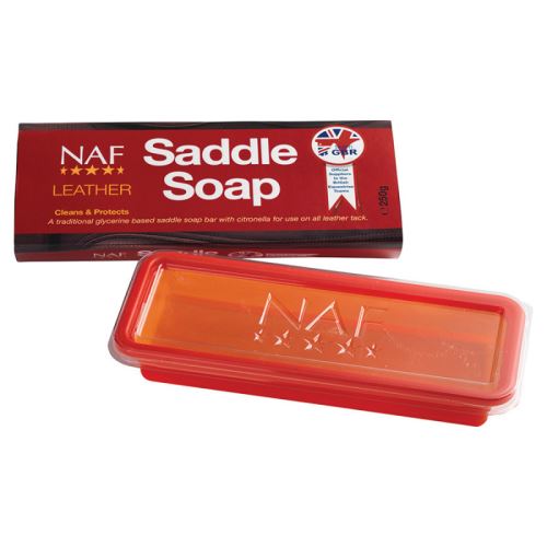 NAF Saddle Soap mýdlo na kůži s glycerinem, balení 250g