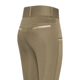 Jezdecké legíny IRH Comfi Sparks - Light Olive (1)