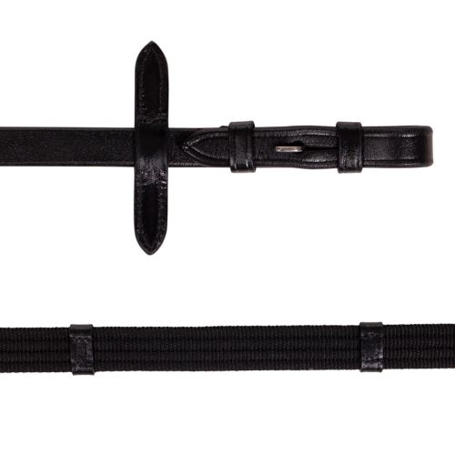 QHP rychloupínací otěže Black