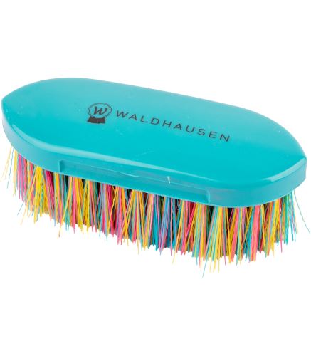 Waldhausen tvrdý kartáč Rainbow petrol blue
