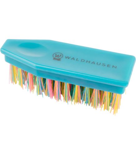 Waldhausen kartáč na kopyta Rainbow petrol blue