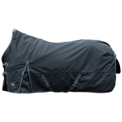 HKM výběhová deka Glasgow 1200D, vyšší krk, fleece, černá