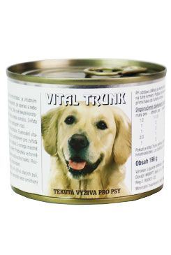 Vital-trunk hund 190g - tekutá náhrada stravy