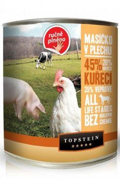 Topstein Masíčko v plechu - kuřecí 800g