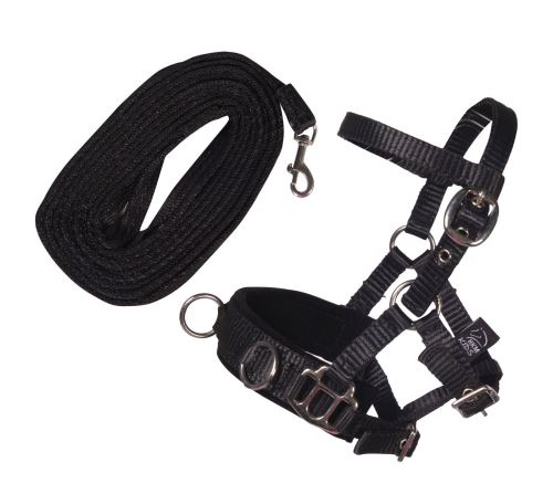 HKM lonžovací set Hobby Horsing - černý